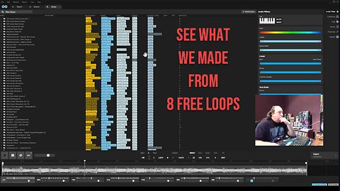 Making Music with my 8 FREE Loops in Loopcloud