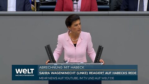 Sahra Wagenknecht zbourala svým projevem Bundestag a vyzvala k nákupům ruského plynu!