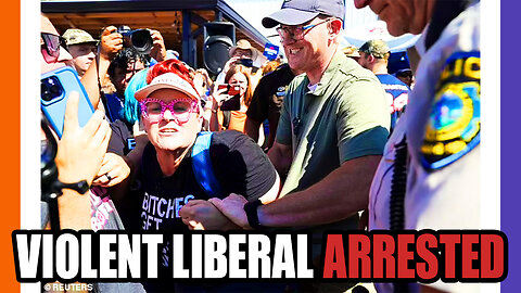 Liberal Protestor Gets Arrested For Once