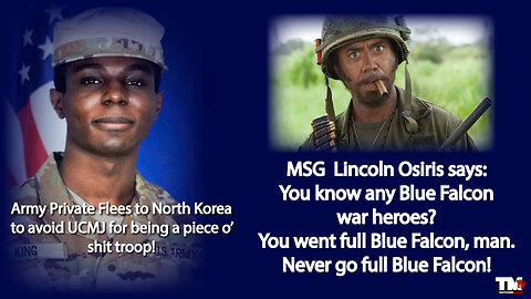 US ARMY PRIVATE, TRAVIS KING, FLEES TO N. KOREA TO AVOID COURT MARTIAL? WHAT A DUMBASS!