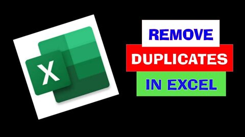Remove Duplicates in Excel / Excel Tutorial