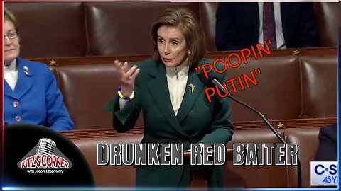 Nancy Pelosi's DRUNK DERANGED RANT Against Russia is Hilarious