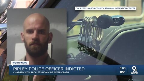 Ripley police officer indicted on reckless homicide charge after fatal crash