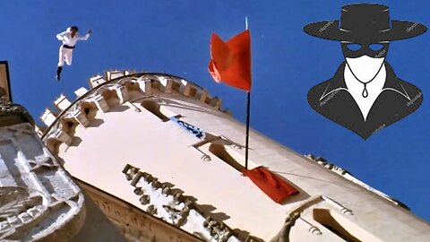 『0082』 The atrocities of the villain end, Colonel Huerta fell @ 【Zorro, 1975 - Alain Delon】