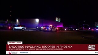 Troopers investigating shooting near I-17 and Buckeye Road