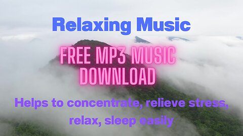 Relaxing Sleep Music - Helps to concentrate, relieve stress, relax, sleep easily