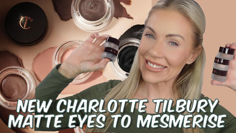 **NEW** Charlotte Tilbury Matte Eyes to Mesmerise Cream Eyeshadows | All 5 Shades Reviewed