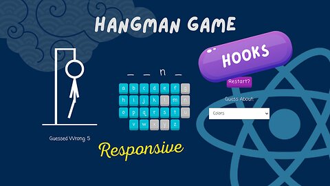 Play Hangman with me using React Hooks