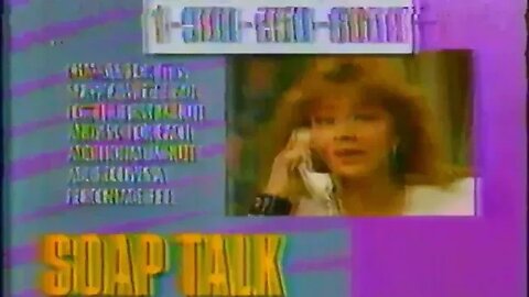 Baffling 1-900 "Let's Talk About 80s Soap Operas" TV Commercial [ABC]