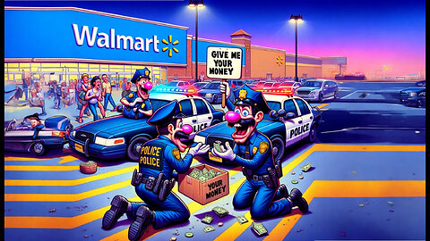 Zany Day at Walmart: Cornwall Ontario Cops Turn to Tip Jars!