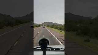 driving through Arizona