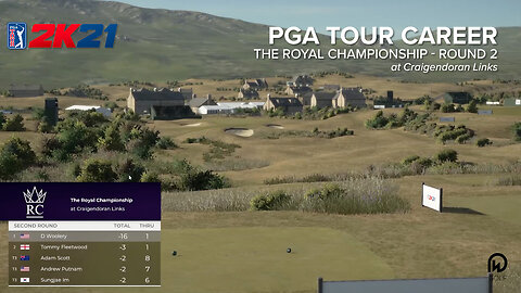 PGA 2K21 Tournament Play | The Royal Championship - Round 2 | DW Golf Co