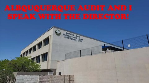 @Albuquerque Audit and I at the Bernalillo county dept. of health!