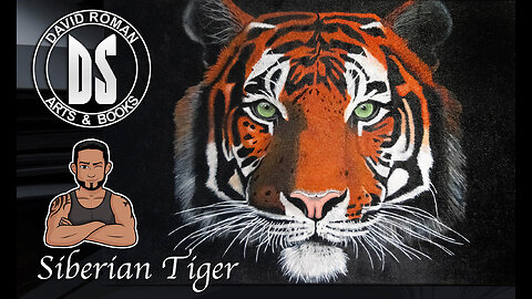 Siberian Tiger Painting Timelapse