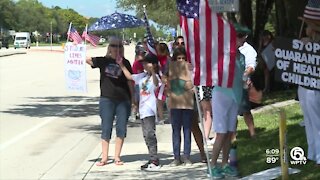 Parents choice rally held in Palm Beach Gardens