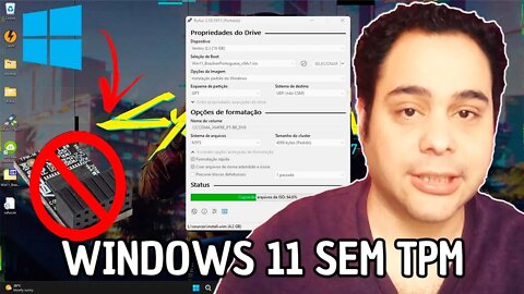 COMO INSTALAR WINDOWS 11 SEM TPM 2.0 (COM RUFUS )