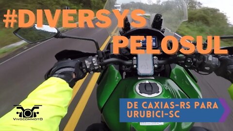 #DiVersysPeloSul - De Caxias a Urubici com a Kawasaki Versys 1000 GT SE