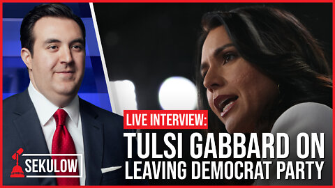 LIVE INTERVIEW: Tulsi Gabbard On Leaving Democrat Party