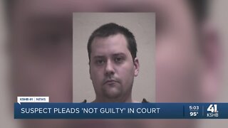Man charged in North Kansas City officer’s murder appears in court