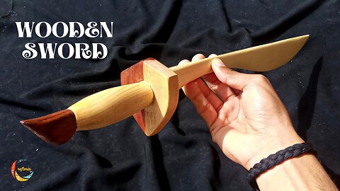 Wooden sword making - DIY wooden sword