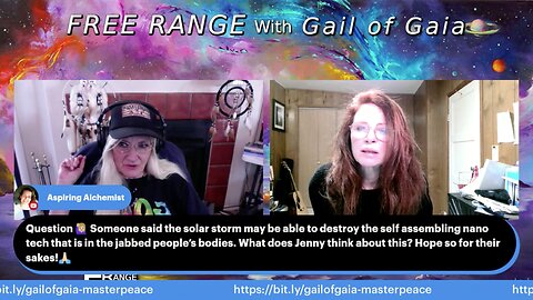 " More Energies Incoming” Jenny Lee & Gail of Gaia on FREE RANGE