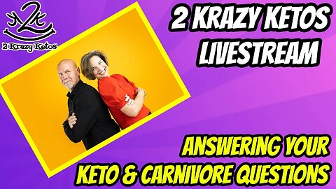 Banana Muffin Keto Brick review | 2kk Live | Answering your Keto/Carnivore Questions