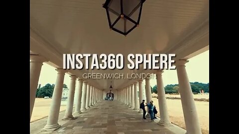 INSTA360 SPHERE - GREENWICH COLUMNS LONDON #insta360sphere #djiair2s