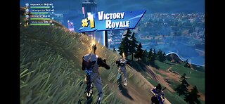 Fortnite W with the squad