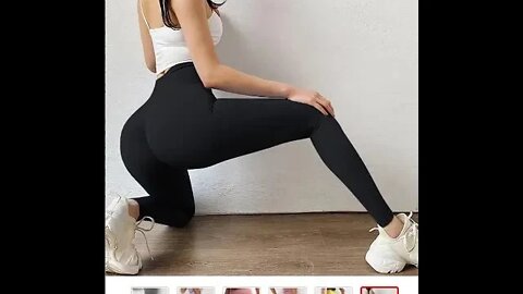 Folds Sexy Leggings Women High Waist Seamless Push Up | Link in the description 👇 to BUY