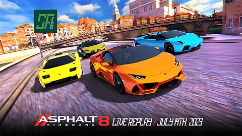 [Asphalt 8: Airborne (A8)] A Casual Player + A9C a bit | Game Live Replay | July 14th, 2023 (UTC+08)