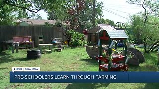 Pre-schoolers learn through farming