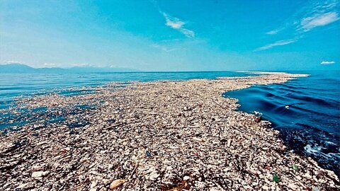 Disgusting Mass of Plastic Waste Ruining the Caribbean Sea