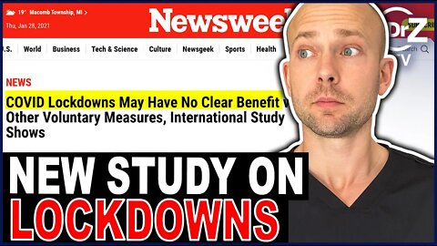 Doctor Reacts To New Study - Do Lockdowns Work?