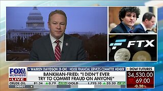 Rep. Warren Davidson 'stunned' Sam Bankman-Fried is 'not in custody'