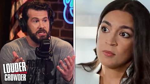 COMMUNIST AOC DEMANDS TUCKER CARLSON BE CENSORED! | Louder with Crowder