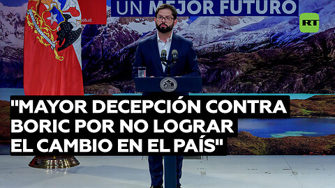 Una mayor decepción con Gabriel Boric es previsible en Chile por no lograr el cambio