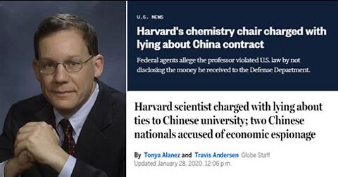 Harvard department chair arrested; charged with concealing ties to China