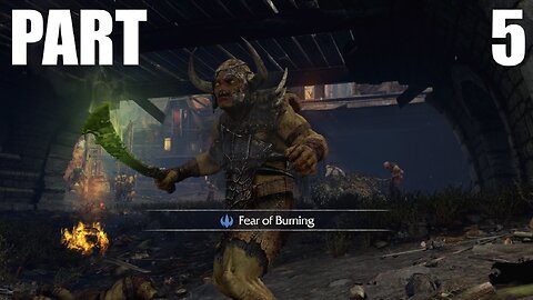 Middle-earth: Shadow of Mordor Walkthrough Gameplay Part 5 - Running, Killing & Upgrading