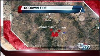 Firefighters making progress on Goodwin Fire