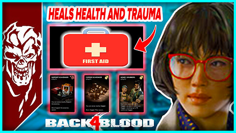 NIGHTMARE MEDIC HEALING SUPPORT DOC DECK BUILD! - Back 4 Blood Post Update Nightmare Deck Build 2022