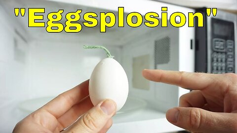 How to get the Perfect "Eggsplosion" in Your Microwave. The Action Lab Top Secret Microwave!