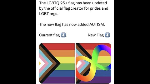 Autism now added to LBGTQ Flag Fact Check Debunked