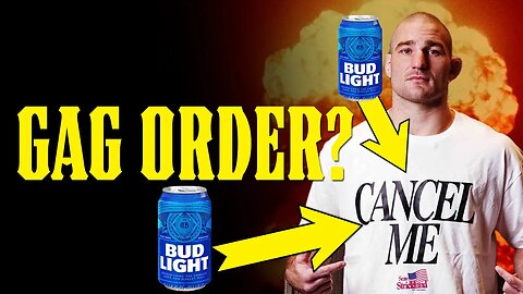 UFC Champ Sean Strickland THREATENS BUD LIGHT! Comments May Trigger GAG ORDER!!