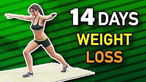 14 Days Weight Loss Challenge - Home Workout Routine