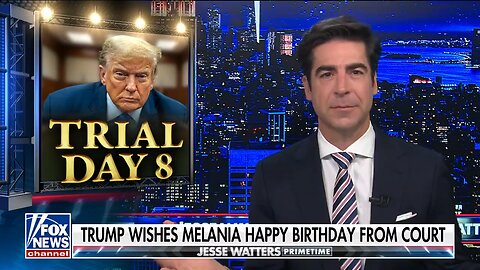 TRUMP TRIAL DAY 8: Locked in a freezing courtroom on Melania's birthday 🎂
