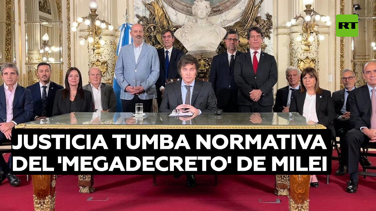 Revés Para Milei La Justicia Tumba De Forma Cautelar La Normativa Del Polémico Megadecreto 6996