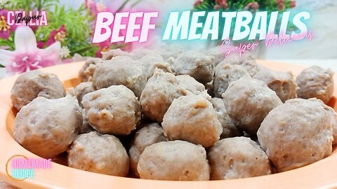How to make Delicious Beef Meatballs Yourself at Home