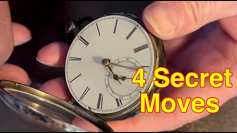 How To Open A Pocket Watch Correctly?