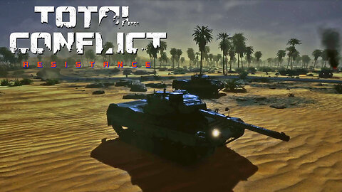 Late Night Armored Warfare! Total Conflict Resistance