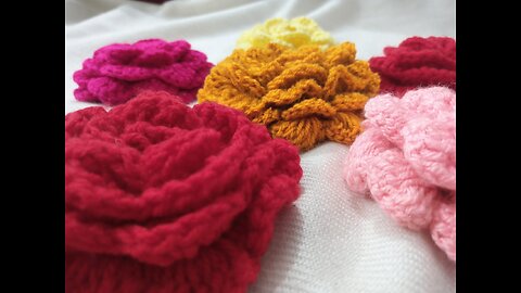 Crochet Flower || Crochet || step by step crochet || easy Crochet